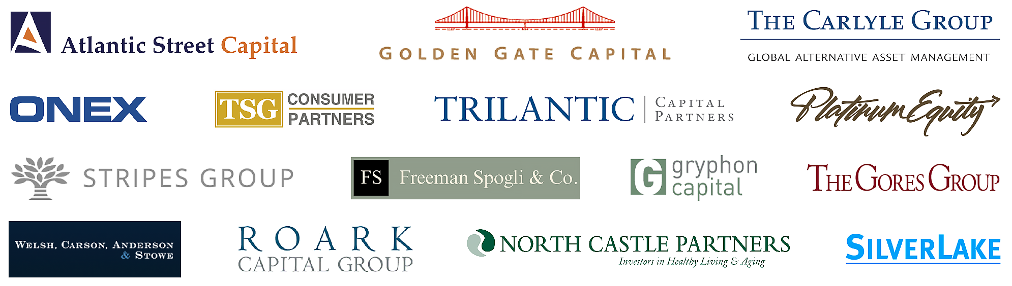 logos Private Equity firms